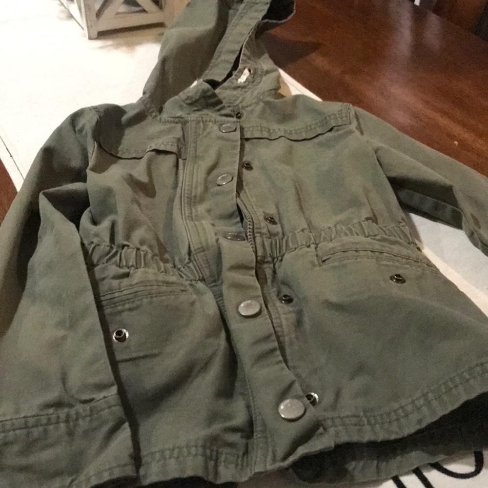 Army green jacket